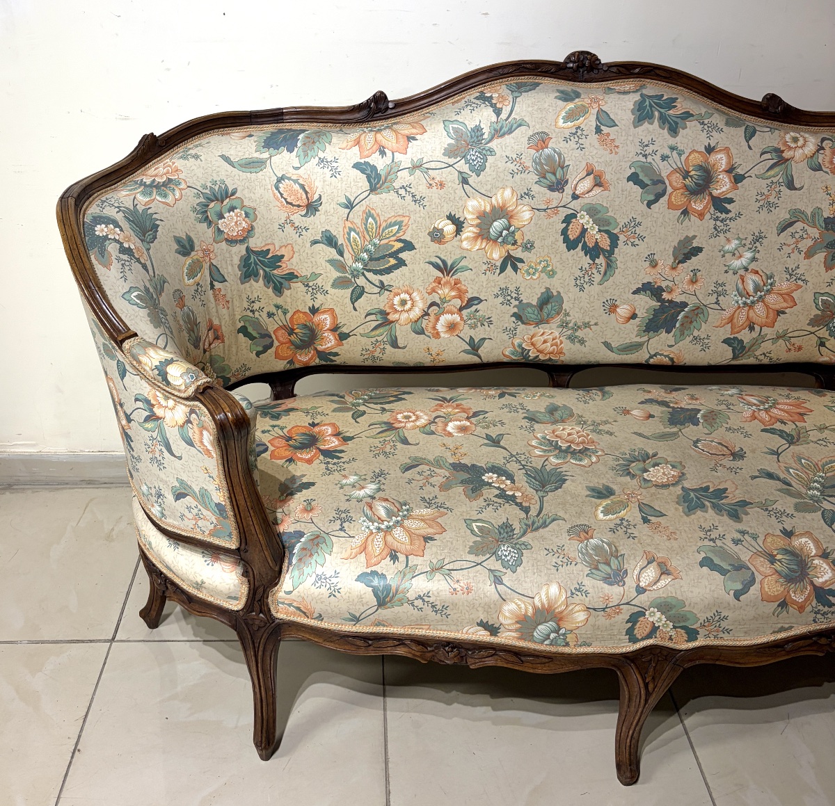 18th-century Louis XV Sofa-photo-1