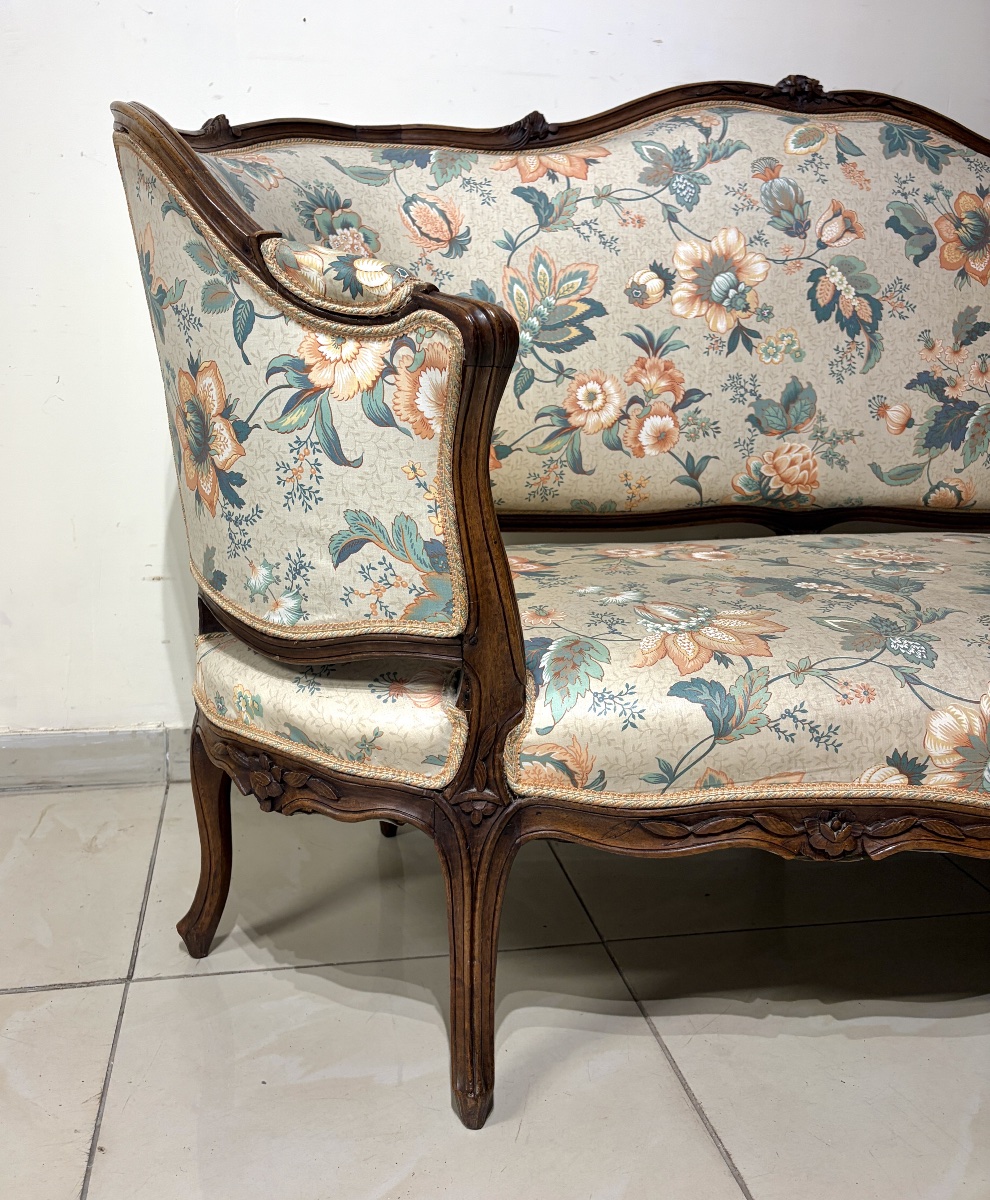 18th-century Louis XV Sofa-photo-5