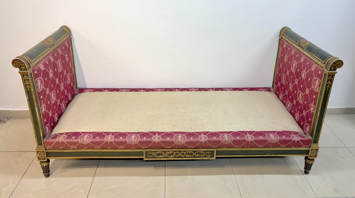 19th-century Neoclassical Lxvi-style Daybed-photo-7