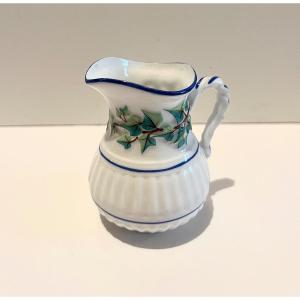 Creamer Milk Pot In Venice Porcelain 19th Century