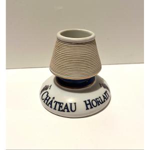 Advertising Pyrogen In Earthenware Chateau Hurlait, 1920s/1930s