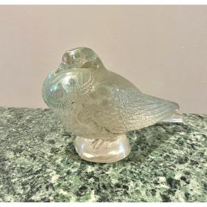 R. Lalique Pigeon Grand Modèle 1932