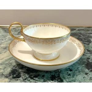 Tasse En Porcelaine De Sèvres Napoléon III 1868
