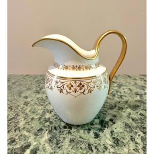 Verseuse ou grand pot à lait en porcelaine de Sèvres Napoléon III 1868