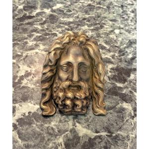 Bronze représentant Zeus ou Jupiter d'après l'antique