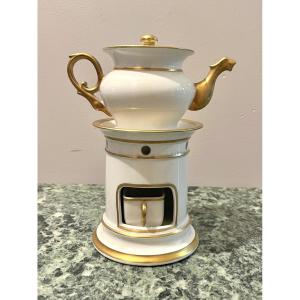 Tisanière en porcelaine de Paris