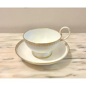 Grande tasse à chocolat porcelaine Sèvres fin XIXème