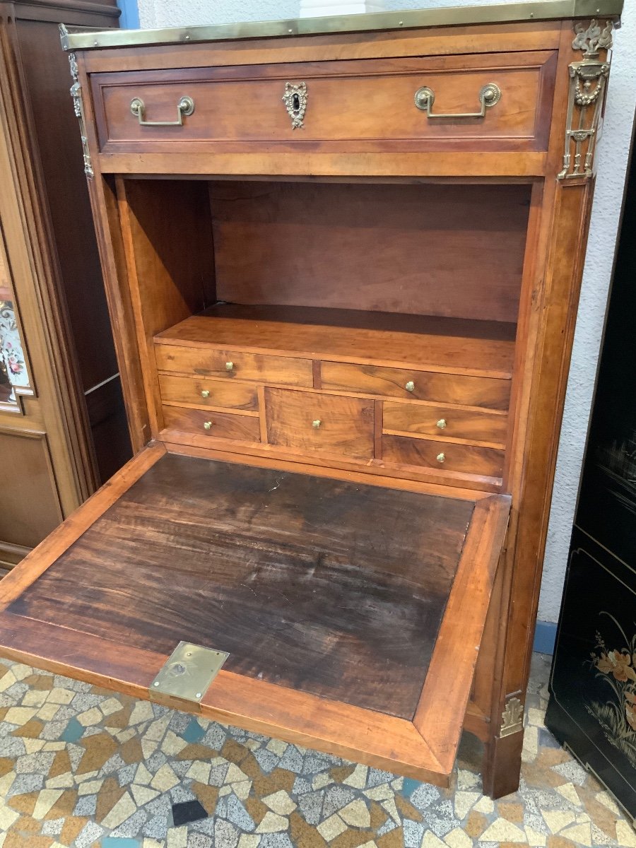 Secretaire époque Restauration-photo-2