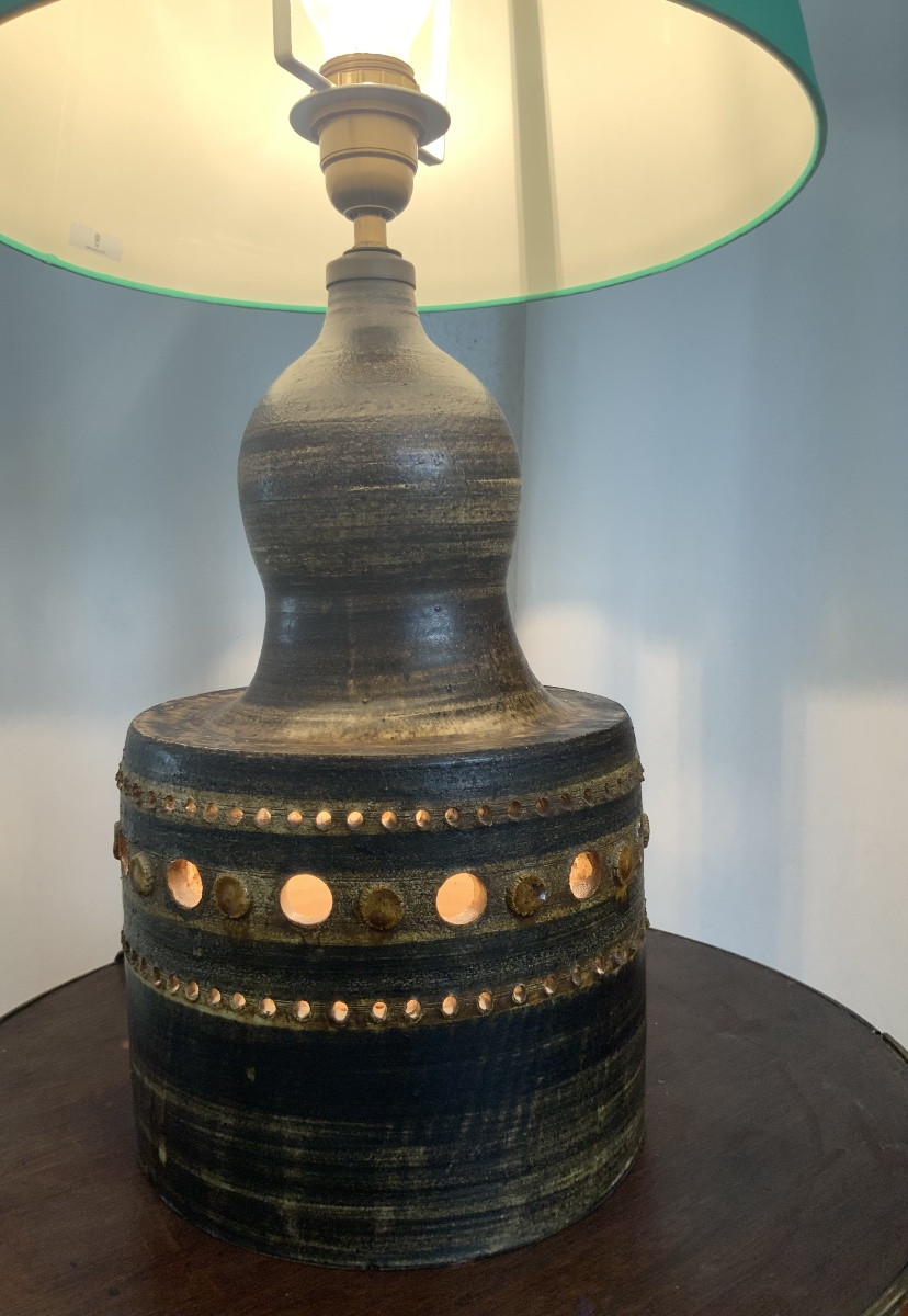 Lampe en céramique GEORGES PELLETIER-photo-2