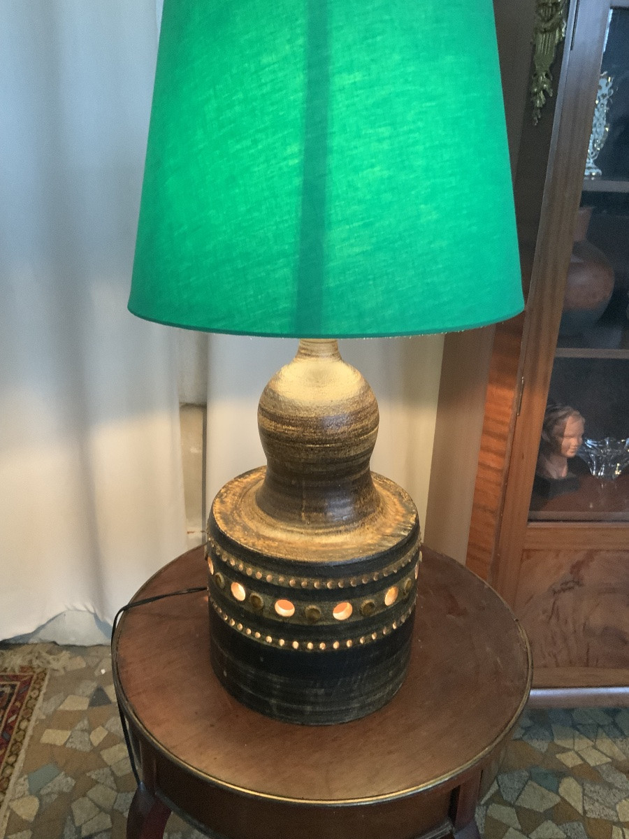 Lampe en céramique GEORGES PELLETIER-photo-3