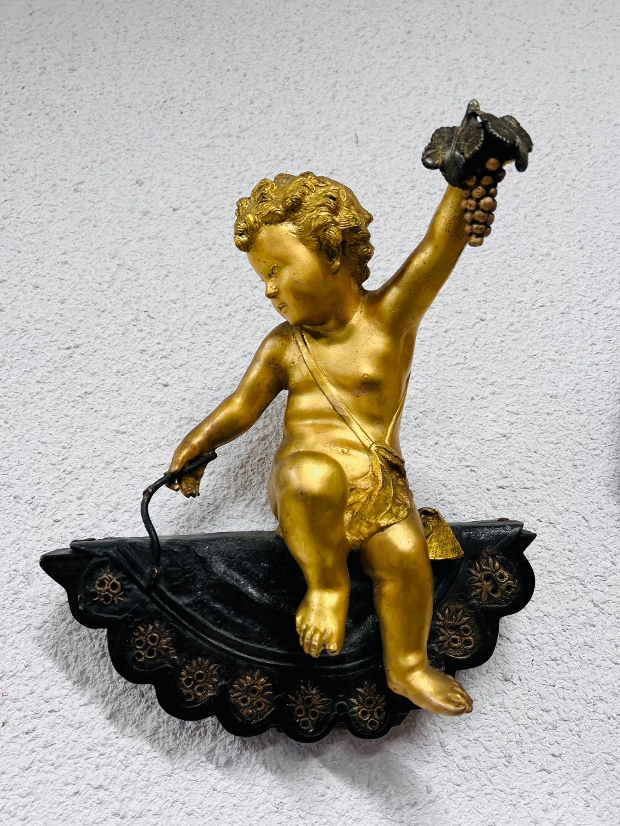 Sculpture Bacchus enfant