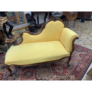 Méridienne style Louis XV