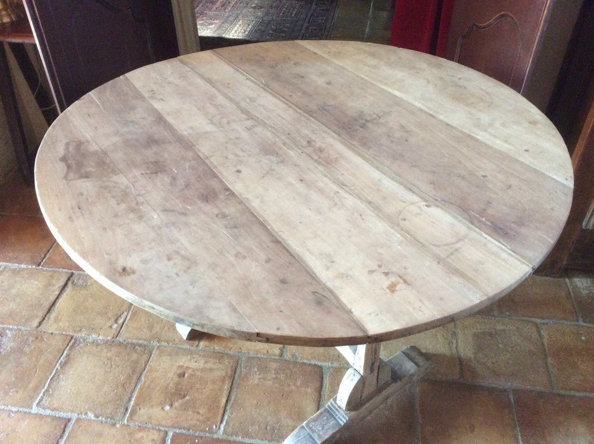 Winegrower's Table, Round Table, Table-photo-3