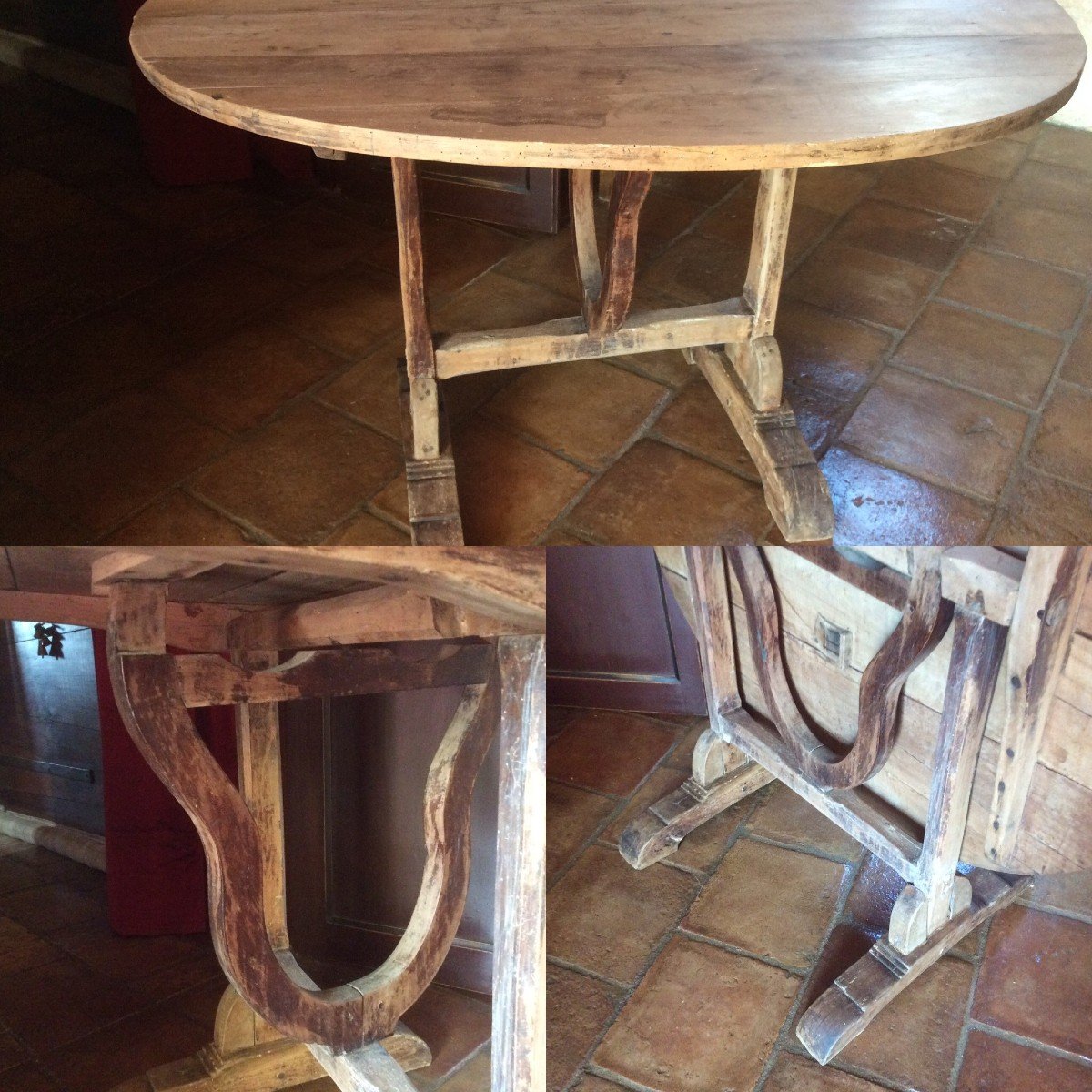Winegrower's Table, Round Table, Table