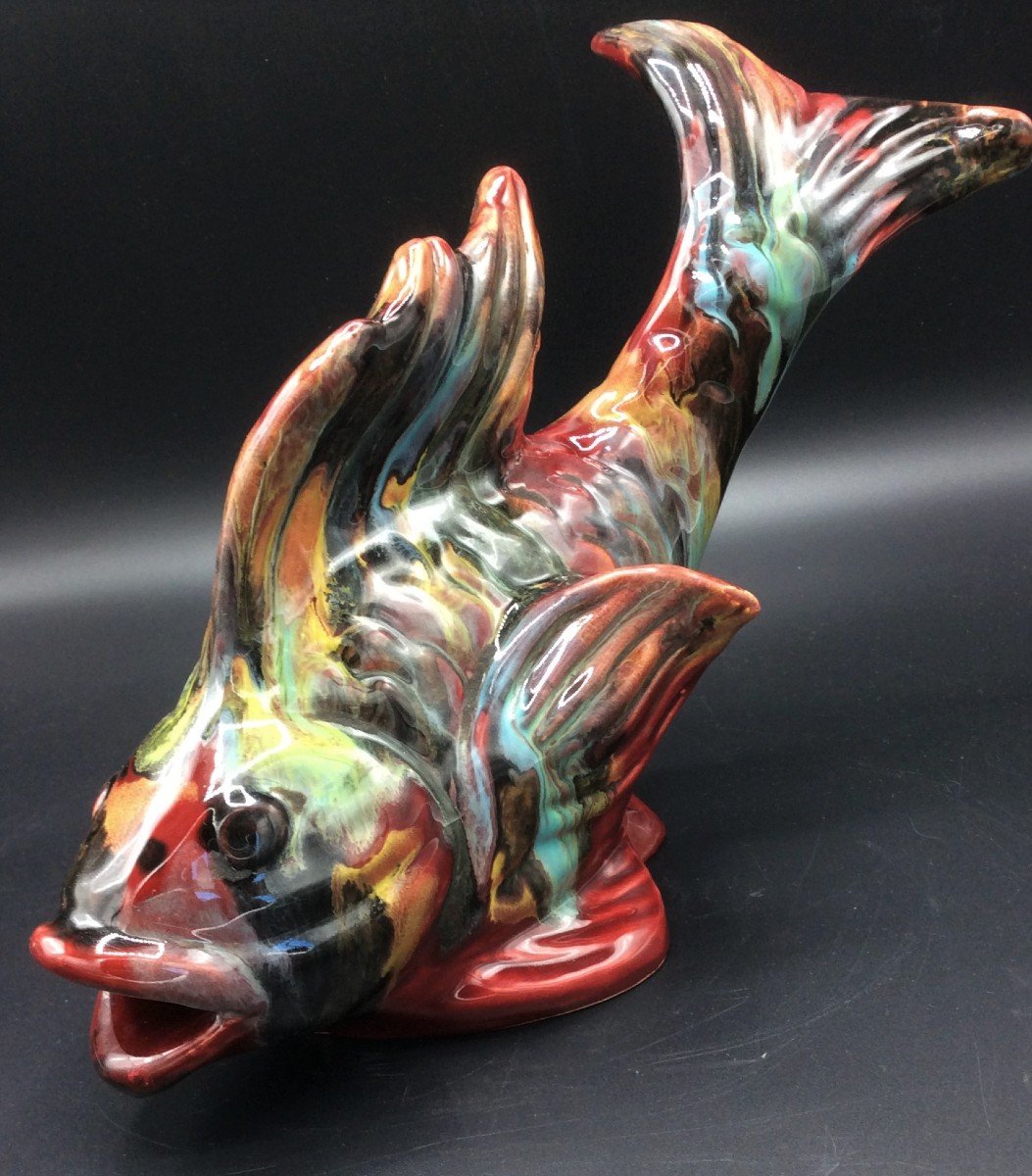 Vallauris Ceramic Fish Manufacture Saltalamacchia, Aegitna