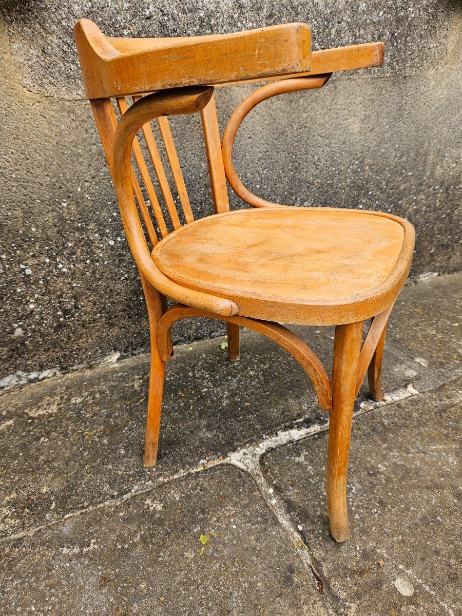 Paire De Fauteuils Baumann  Modele N° 21 -photo-4