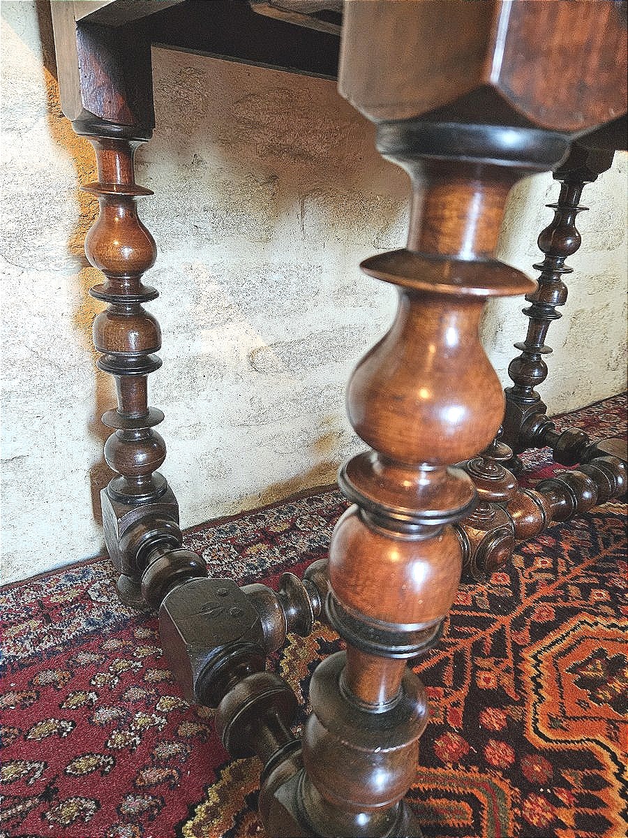TABLE, TABLE CONSOLE, CONSOLE LOUIS XIII -photo-3