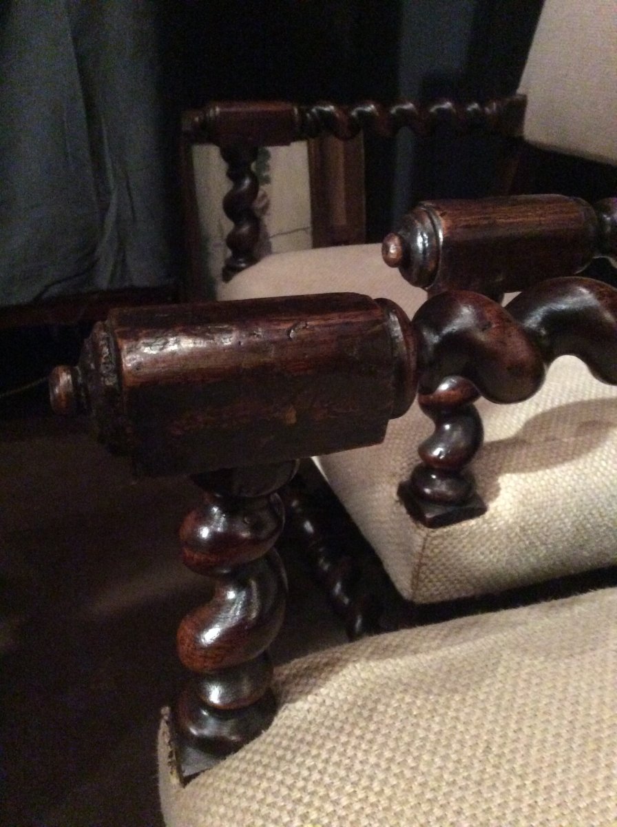 Suite Of Four Armchairs-photo-5