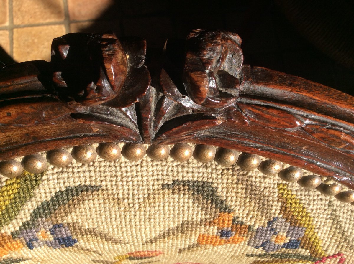 Fauteuil  Cabriolet  Louis  XV-photo-4