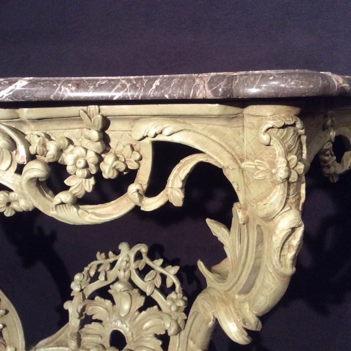 Console Style Louis XV Rocaille-photo-4