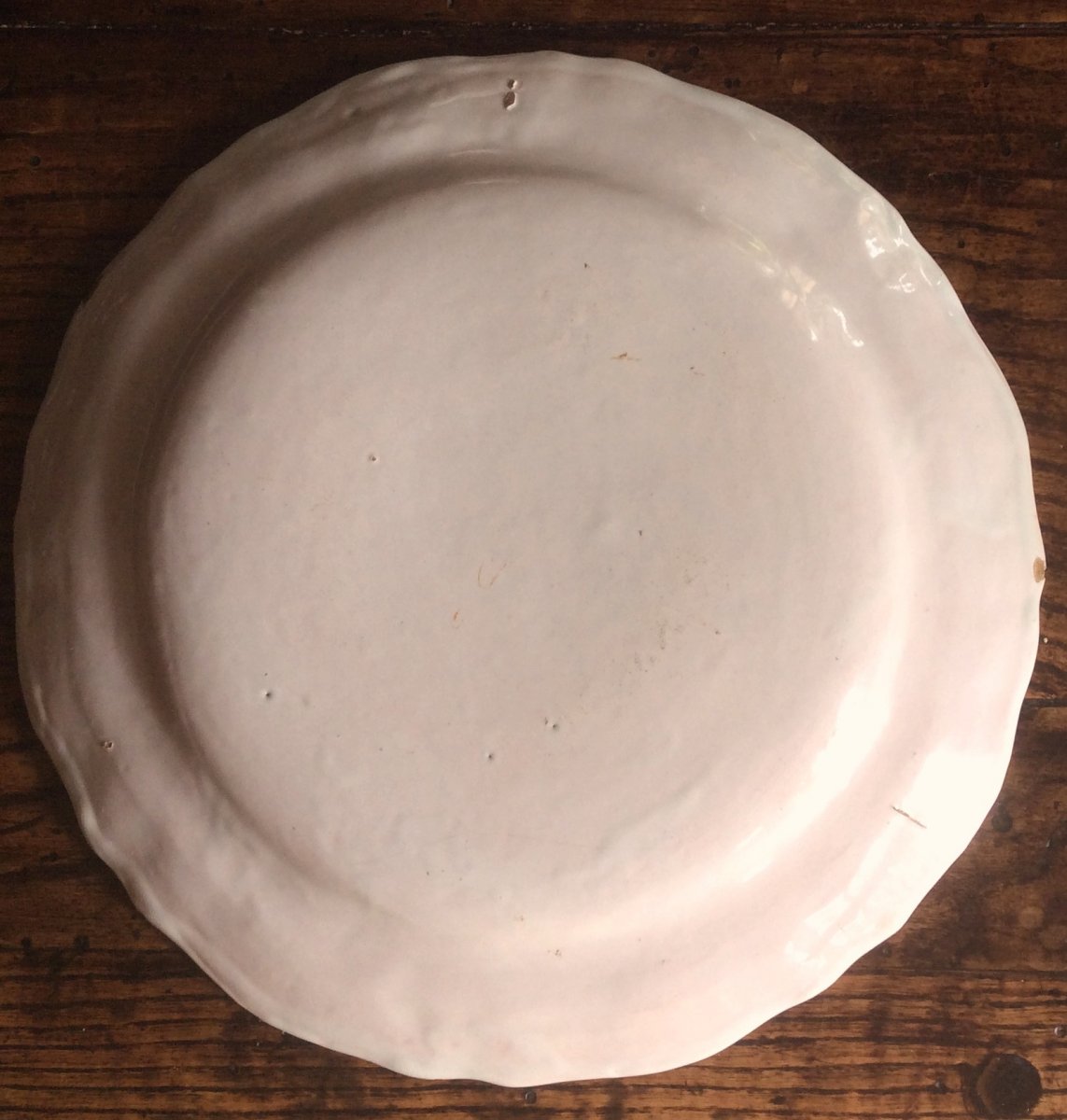 Assiette  En FaÏence  De  Moustiers -photo-1