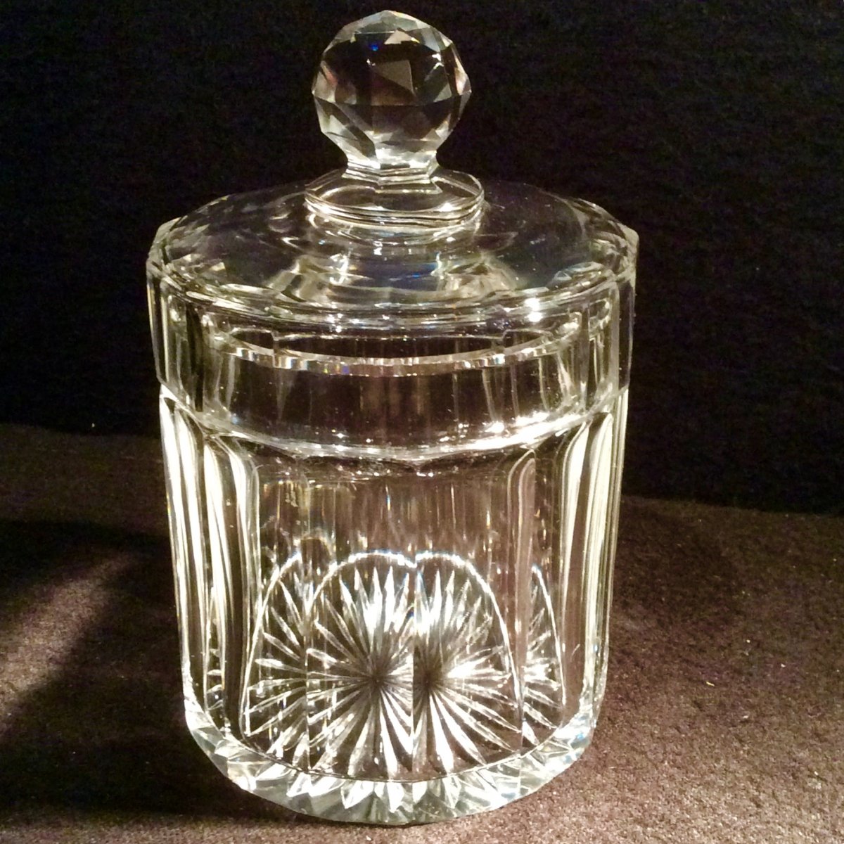 Pot Couvert En Cristal De Baccarat-photo-2