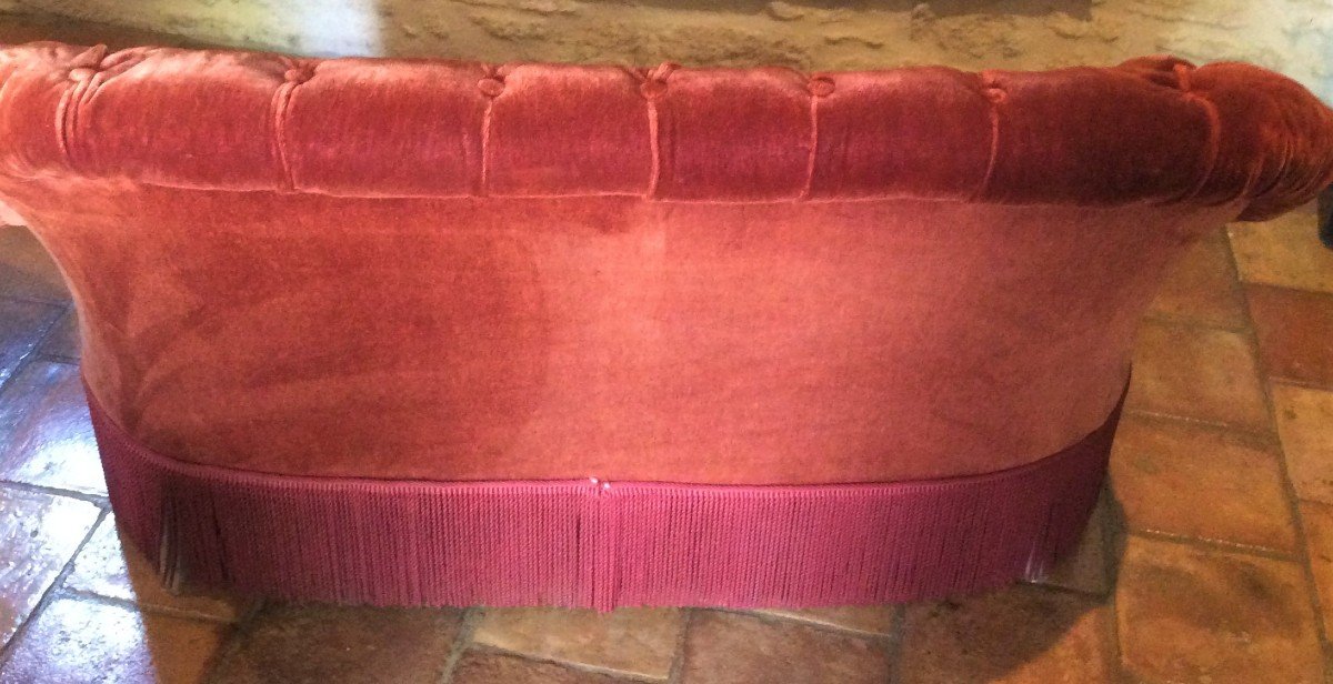 SALON  : Canapé, Fauteuils et Pouf « Crapaud « -photo-8