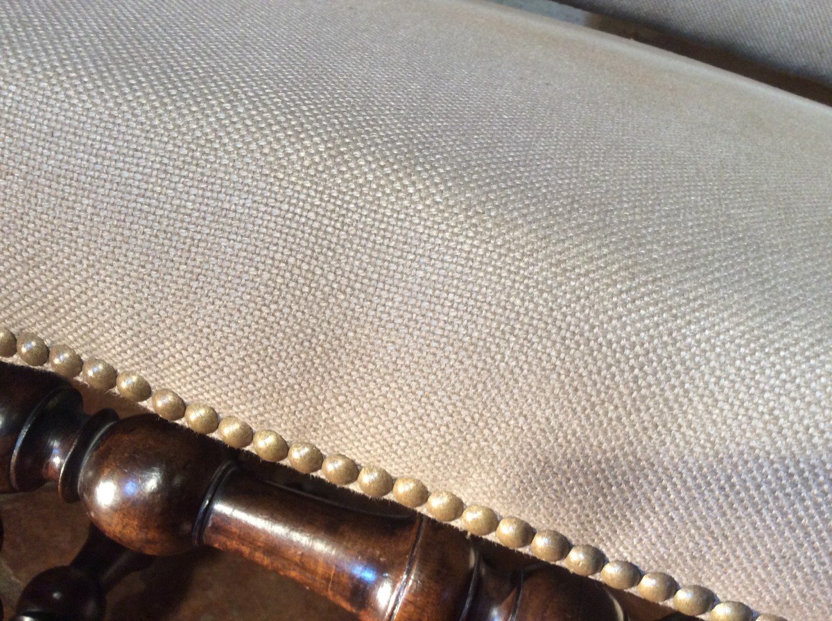 Louis XIII Chair Or Fireside Chair-photo-3