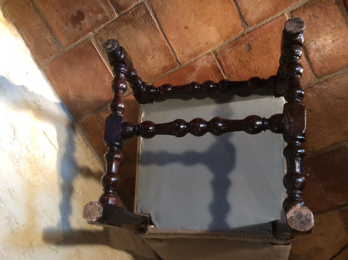 Louis XIII Chair Or Fireside Chair-photo-6