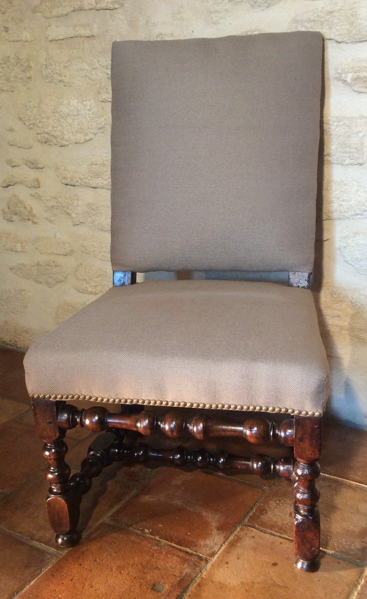 Louis XIII Chair Or Fireside Chair