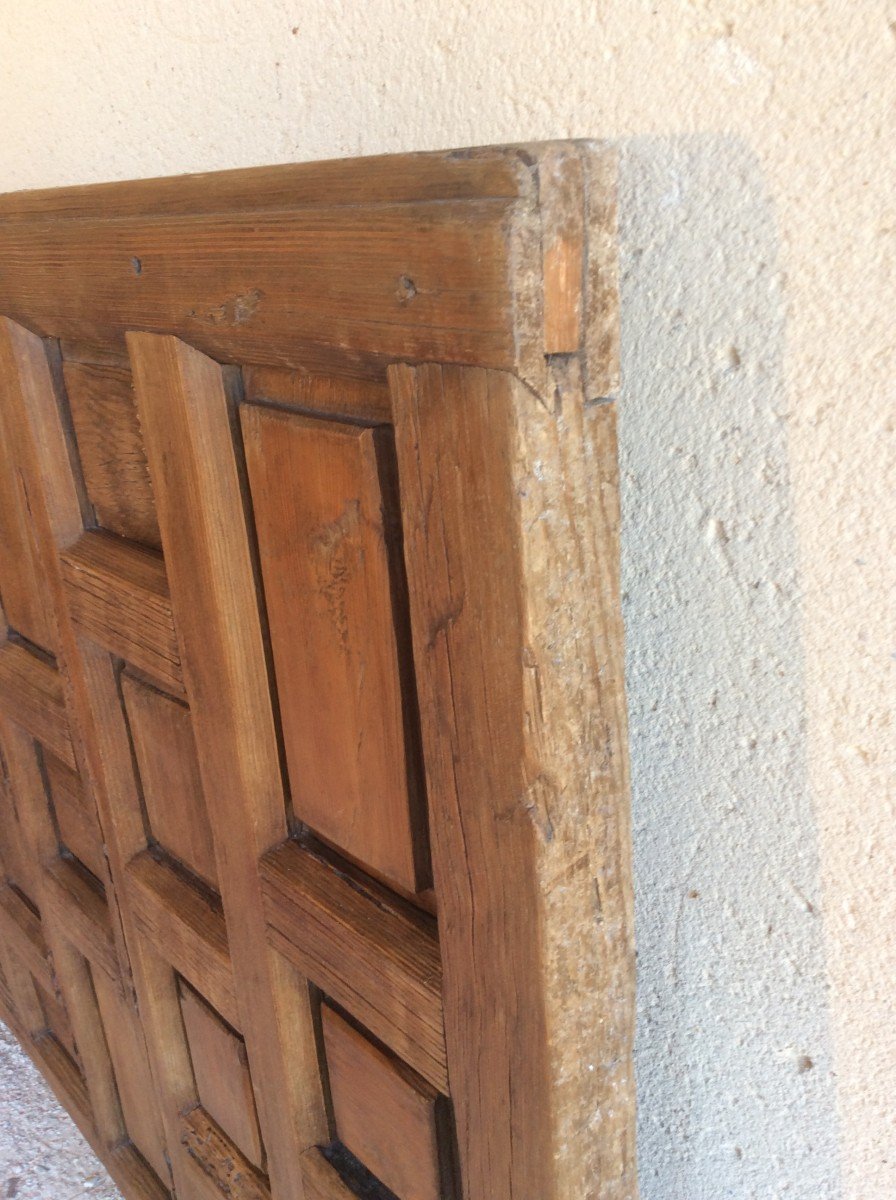 Tête De Lit, Porte, Panneau, Travail Espagnol  XVII-photo-3