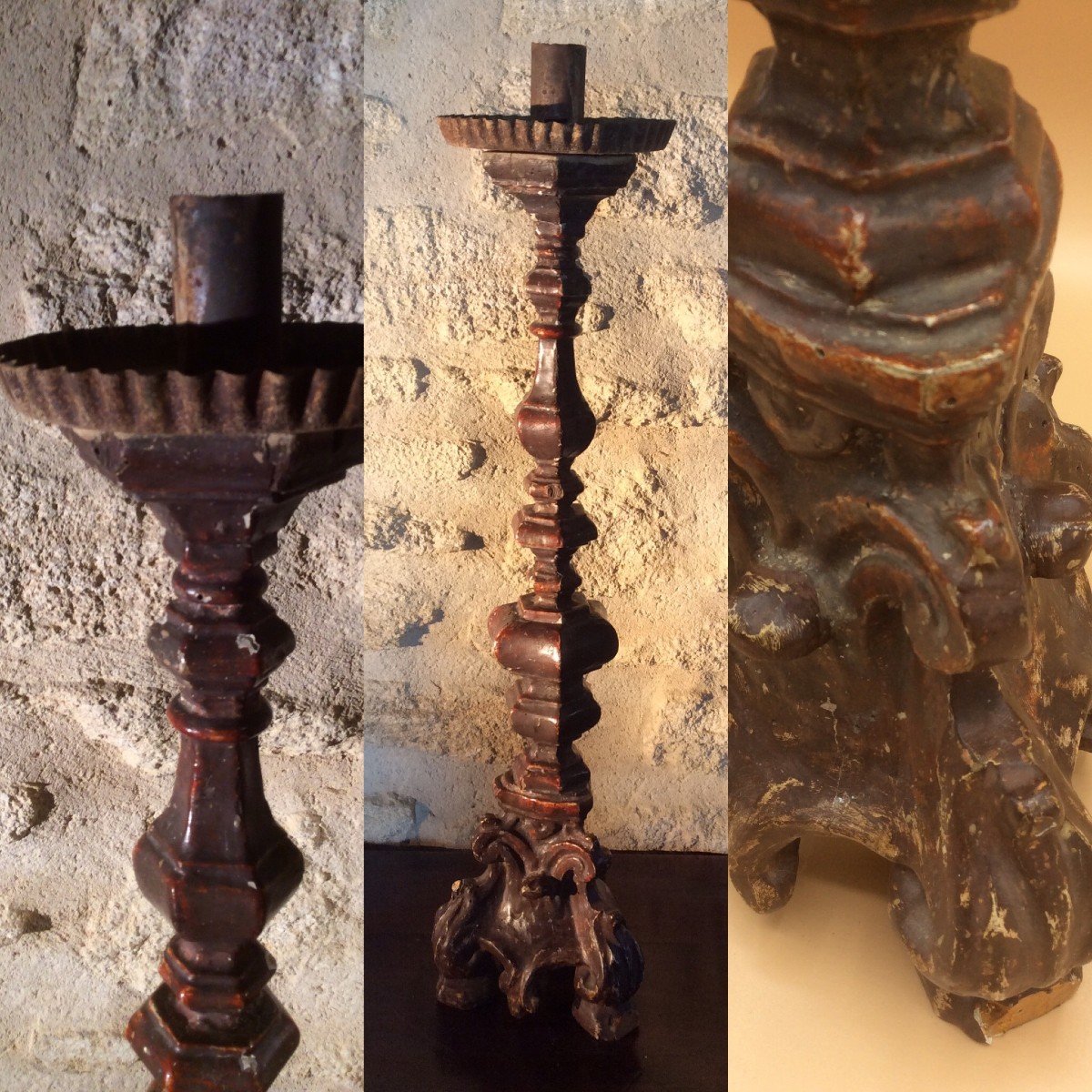 Pique-cierge , Bougeoir , Chandelier  