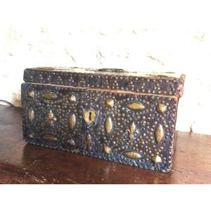 Studded Leather Box