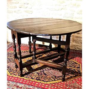 Gate-leg Table, Table, Oval Table, Dining Table.