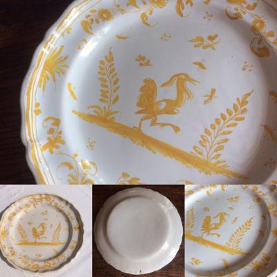 Moustiers Faience Plate