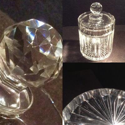 Baccarat Crystal Covered Jar