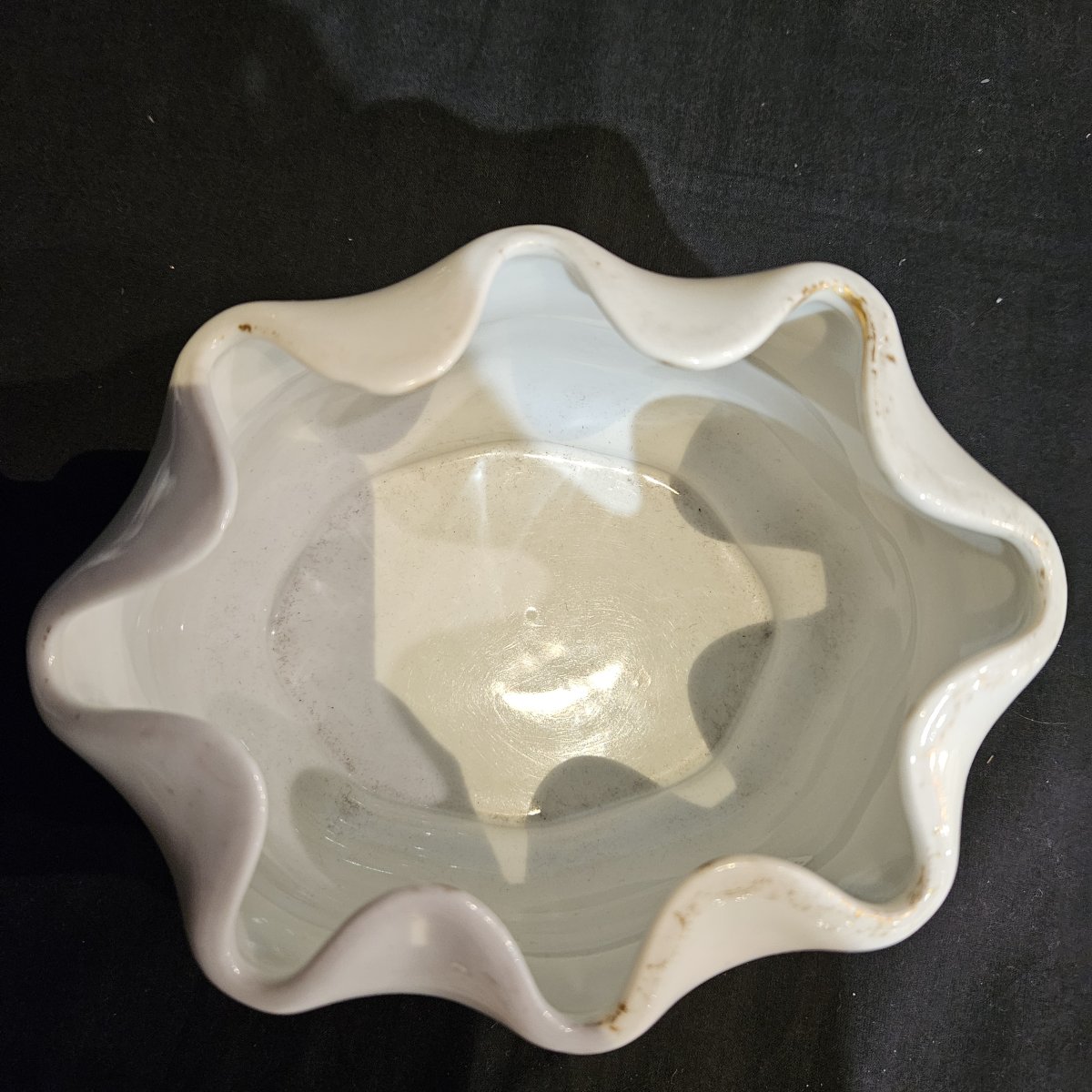 Dresden - Small Porcelain Cooler Or Glass Cover From Dresden (saxony, Germany)-photo-4