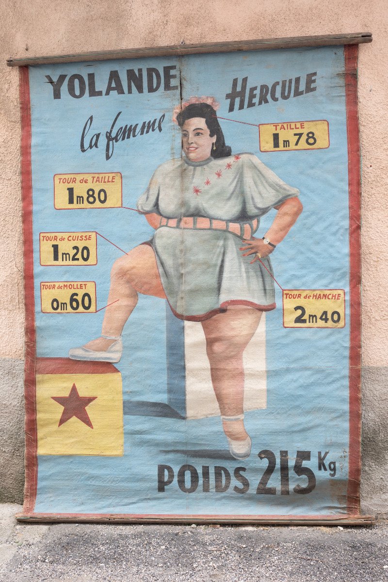 Affiche De Foire Yolande De Montevideo