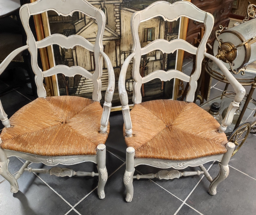 Pair Of Provencal Armchairs