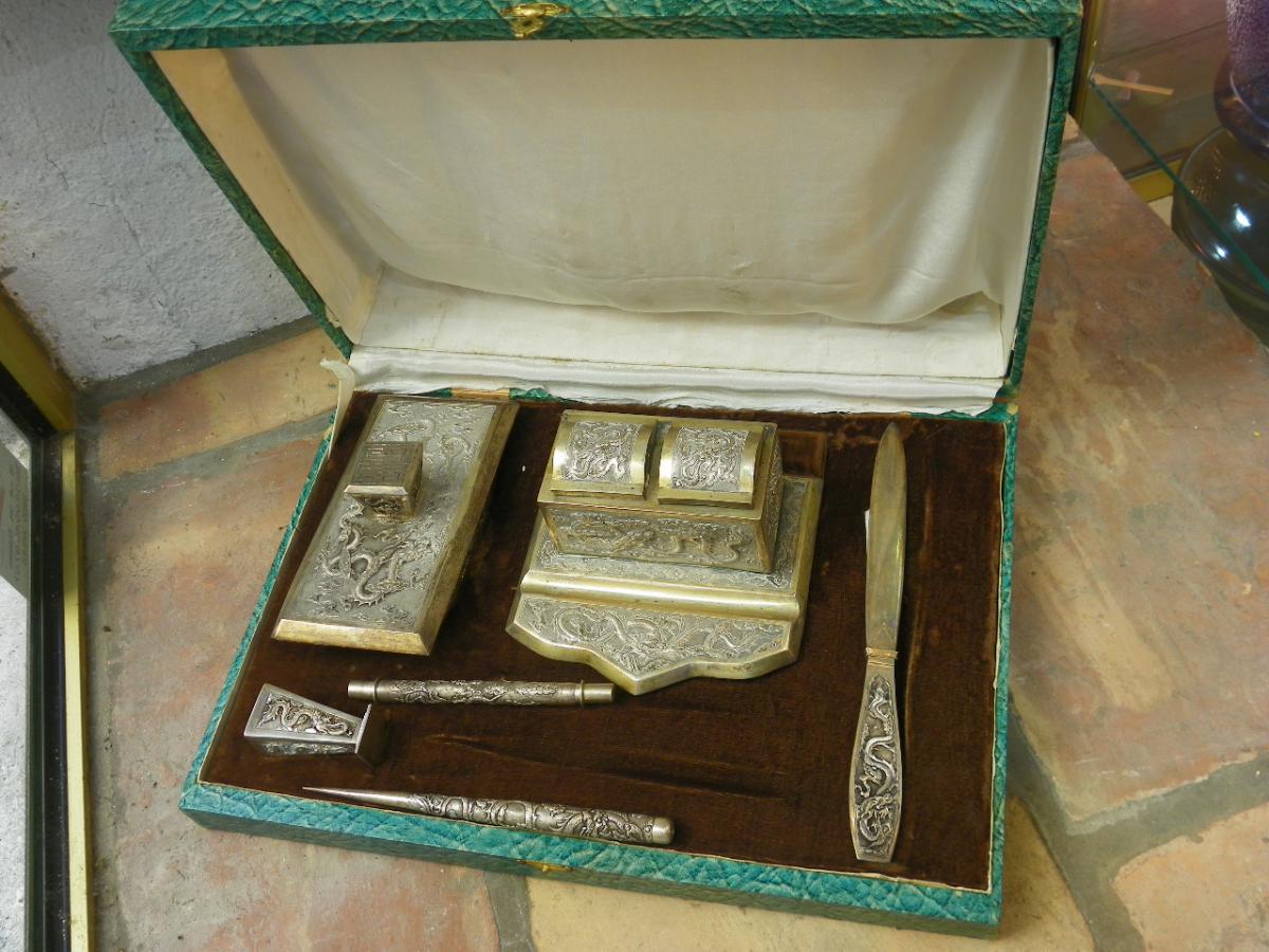 Ensemble A Ecrire En Argent