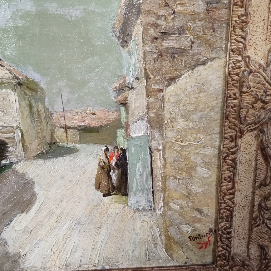 Oil On Canvas Fontvieille-photo-2