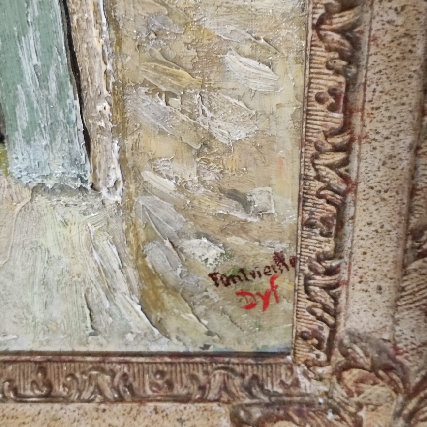 Oil On Canvas Fontvieille-photo-3