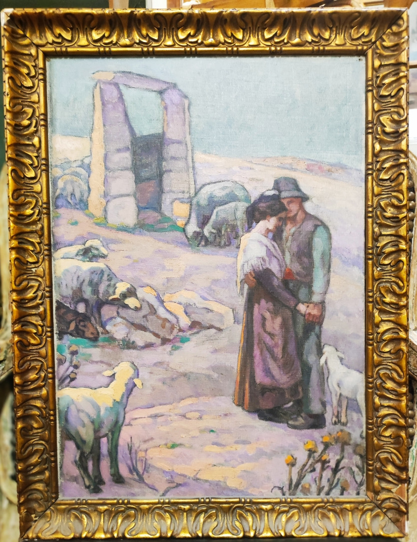 Painting Of A Provençal Scene