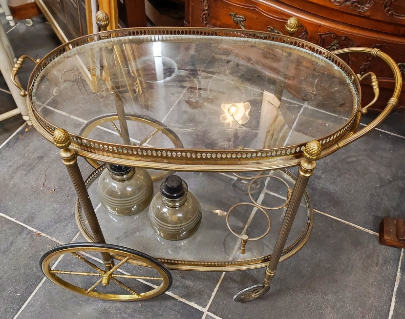 Rolling Serving Table