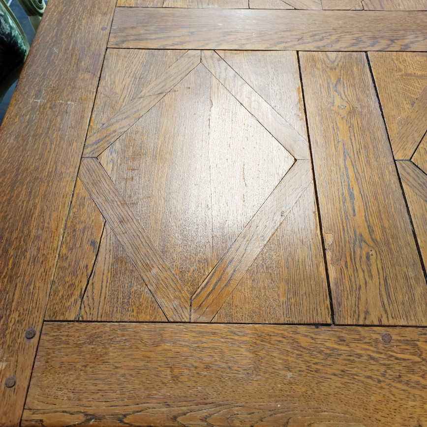 TABLE EN CHENE-photo-2