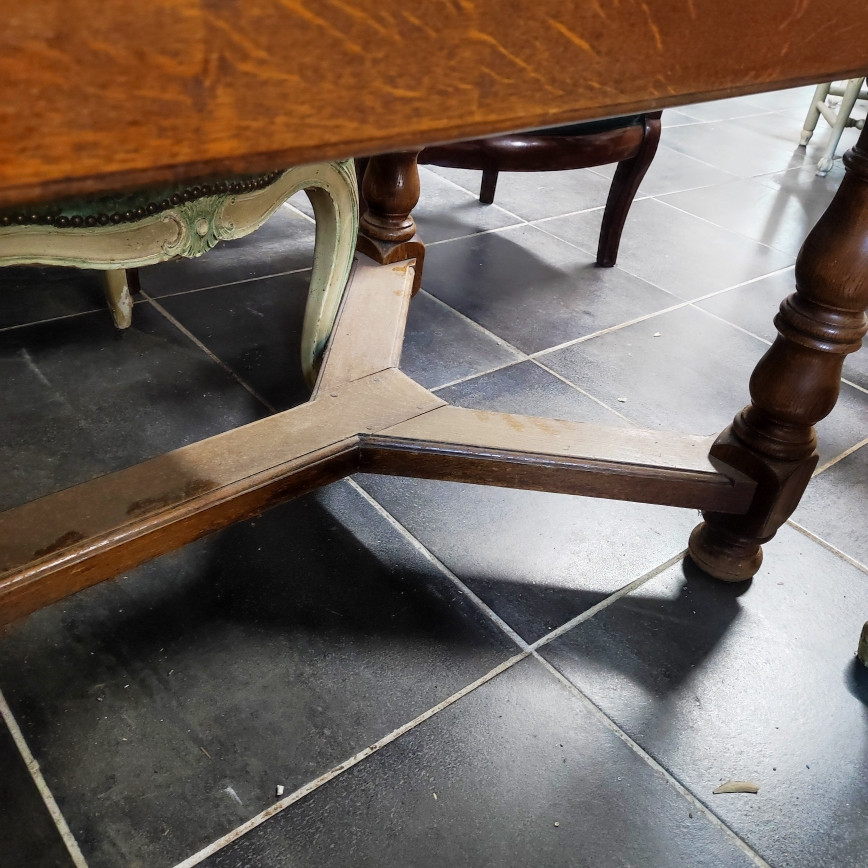 TABLE EN CHENE-photo-3