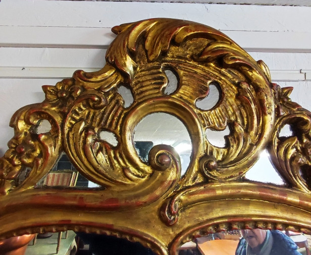 Gilded Wood Mirror-photo-2