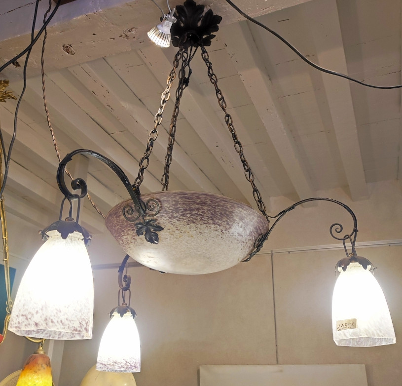 Glass Paste Chandelier