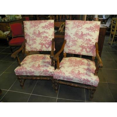 Pair Of Armchairs Lxiii