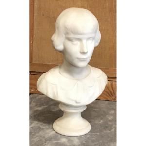 Marble Woman Bust